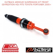 OUTBACK ARMOUR SUSPENSION KIT FRONT (EXPEDITION HD) FITS TOYOTA FORTUNER 2005+